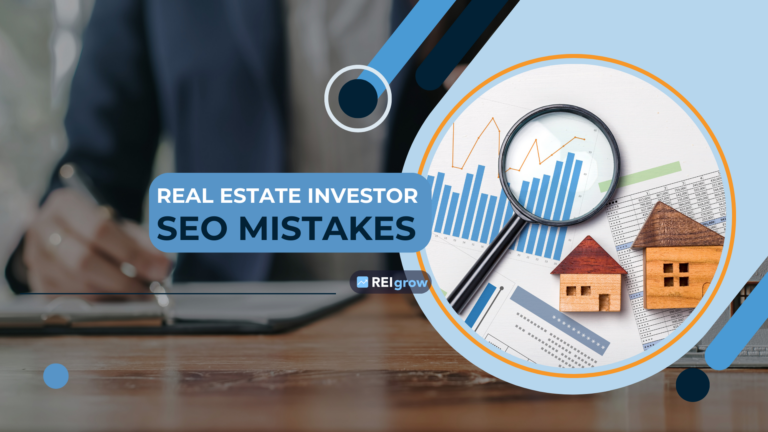 Most Common SEO Mistakes Real Estate Investors Make